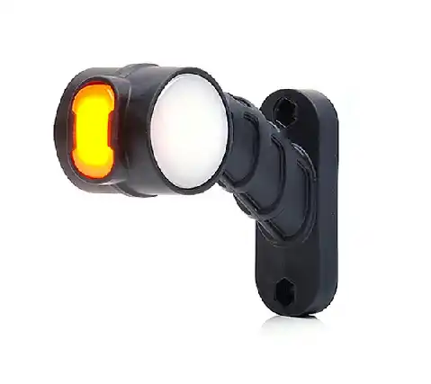 LED sidemarkeringslys med gummiarm