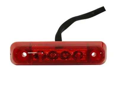 Røde LED sidemarkeringslys