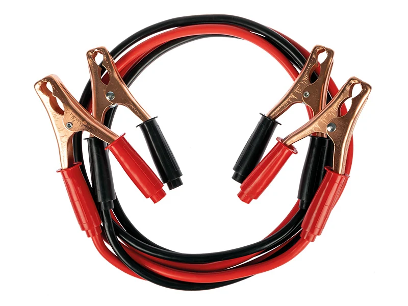 C-PWR Startkabler 10 mm² (3 m, 200A) Isolerede Klemmer - Ledekstralys.dk