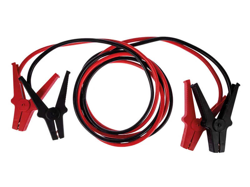 C-PWR Startkabler 16 mm² (3 m, 300A) Isolerede Klemmer - Ledekstralys.dk