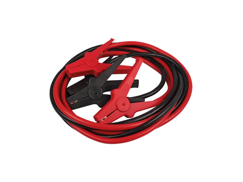 C-PWR Startkabler 25 mm² (3,5 m, 350A) Isolerede Klemmer - Ledekstralys.dk