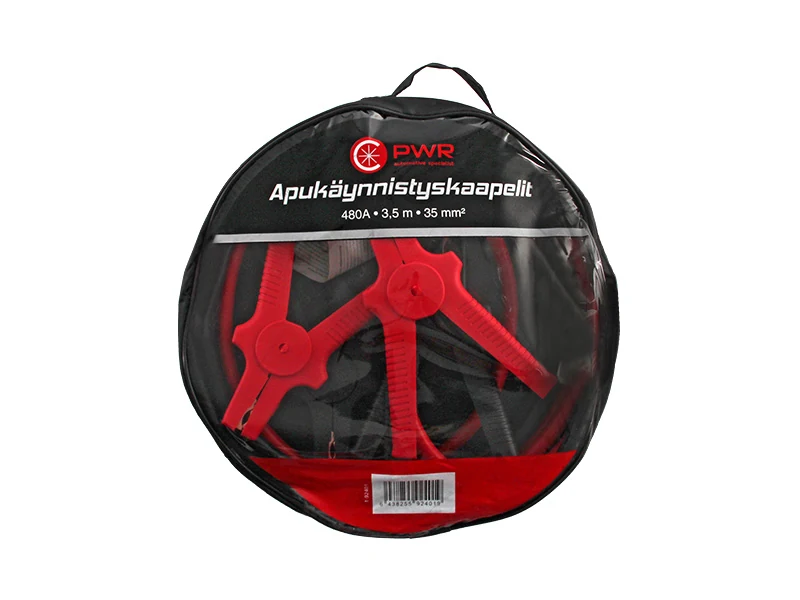 C-PWR Startkabler 35 mm² (4,5 m, 500A) Kraftige Klemmer - Billede 2