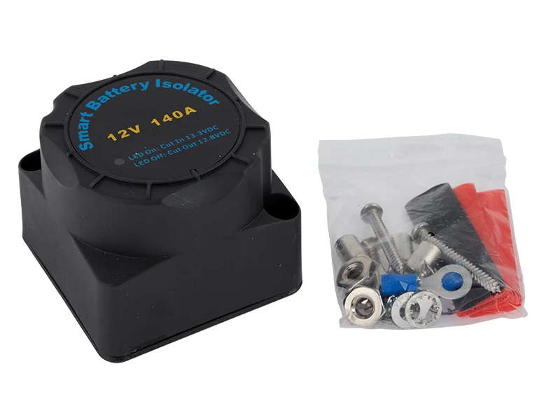 Dobbelt-batteri skillerelæ 12V 140A (1100-03079) - Ledekstralys.dk