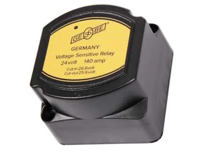 Dobbelt-batteri skillerelæ 24V 140A (1100-03080) - Ledekstralys.dk