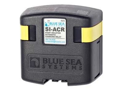 Blue Sea Systems Dobbelt-batteri Skillerelæ 120A (1100-0445) - Ledekstralys.dk
