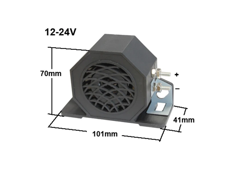 Universal Akustisk Bakalarm 12/24V 97 dB (1552-4851) - Ledekstralys.dk