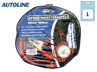 Autoline Professionelle Startkabler 35 mm² (4,5 m) Kobberklemmer - Billede 2