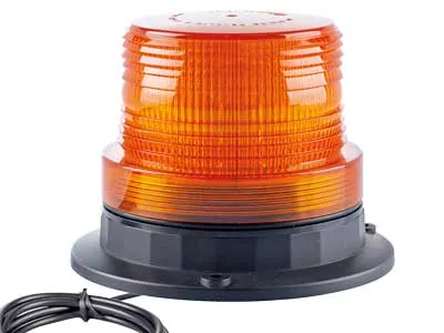LED Rotorblink Amber Mini 32 EffecLEDs 10-30V Magnetisk Montering - Billede 2