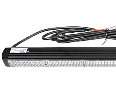 AXIXTECH LED Beacon Panel Advarselslys 1059mm 12-24V Amber - Billede 2