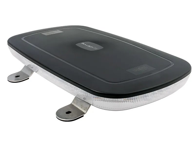 BULLBOY LED Advarselspanel 381mm Gul 10-30V med 14 Blinkfunktioner - Billede 2