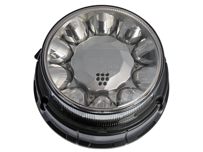 OPTIBEAM Dark Phantom LED Advarselsblink 12-24V Magnetmontering ECE R65 - Billede 4