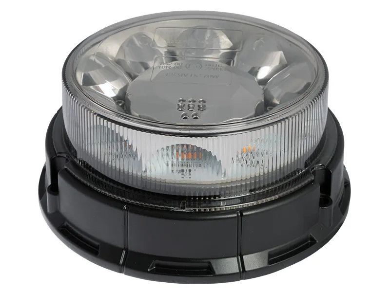 OPTIBEAM Dark Phantom LED Advarselsblink 12-24V Bolt Montering ECE R65 - Billede 3