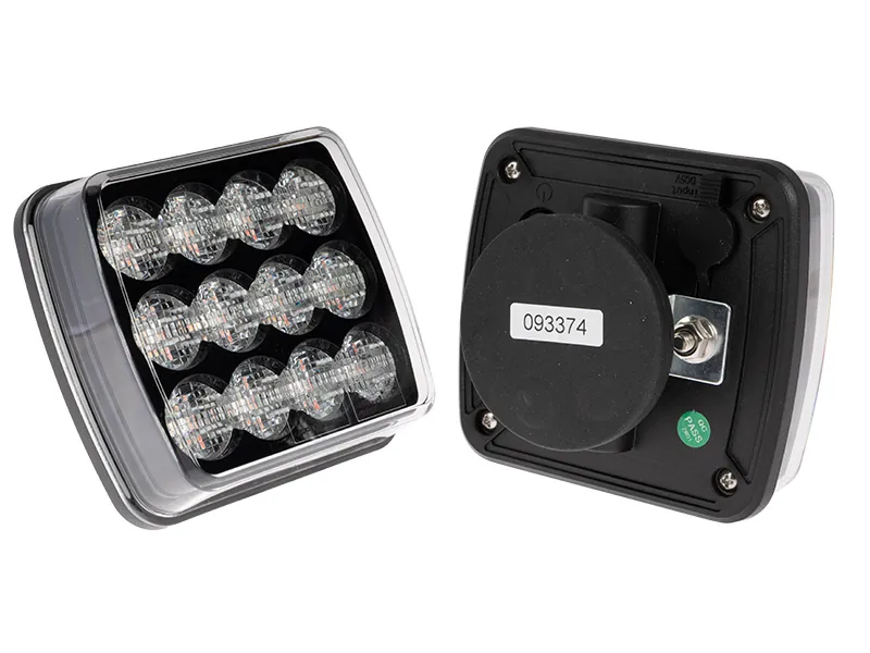 Optibeam Dark Phantom Trådløst LED Baglygtesæt 12-24V med Magnetmontering - Billede 5