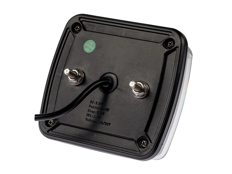 Optibeam Dark Phantom LED Baglygte 12-24V med Blinklys og Bremselys - Billede 5