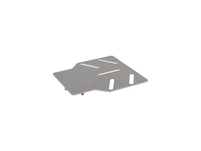Monteringsplader Wide til advarselslysbro, par 160 x 170 mm - Ledekstralys.dk