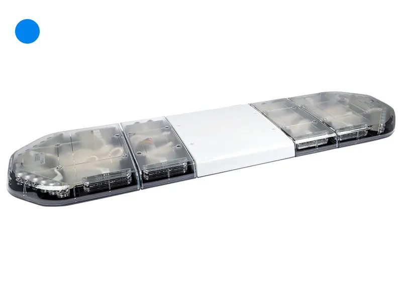 LED Lightbar 1252mm 12V med Blå Alley Lights og Take Down Funktion - Billede 2