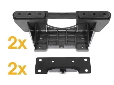 AXIXTECH LED Beacon Panel 762mm Advarselslys 12-24V Ravgul ECE R65 - Billede 3