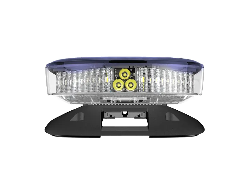 AXIXTECH LED-Lightbar 1210mm 12V med Integreret Sirene 120dB - Professionel Udrykningsbelysning - Billede 2