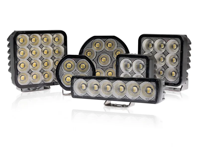 BULLPRO SPECTRUM SQUARE 24 LED Arbejdslys - 3600 Lumen, 9-32V, Osram LED - Billede 2