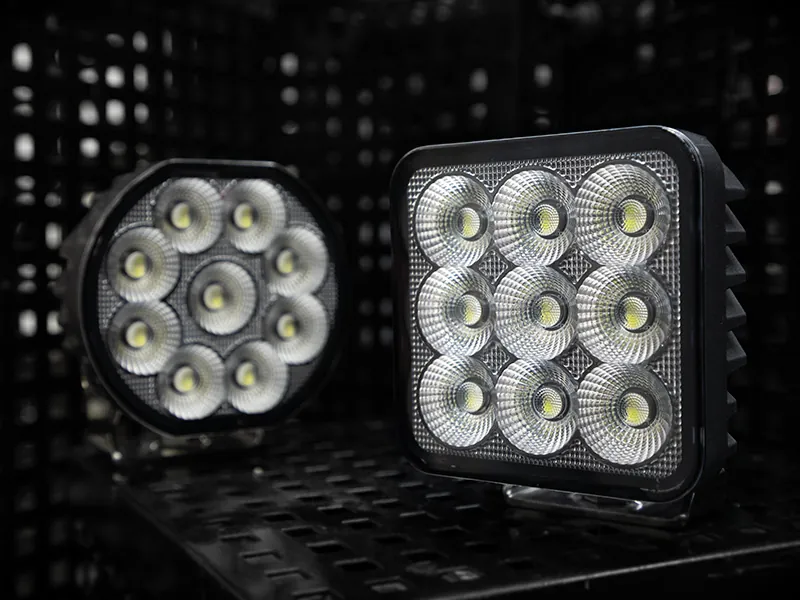 BULLPRO SPECTRUM SQUARE 54 LED Arbejdslys 8100lm 9-32V med Osram LED - Billede 5