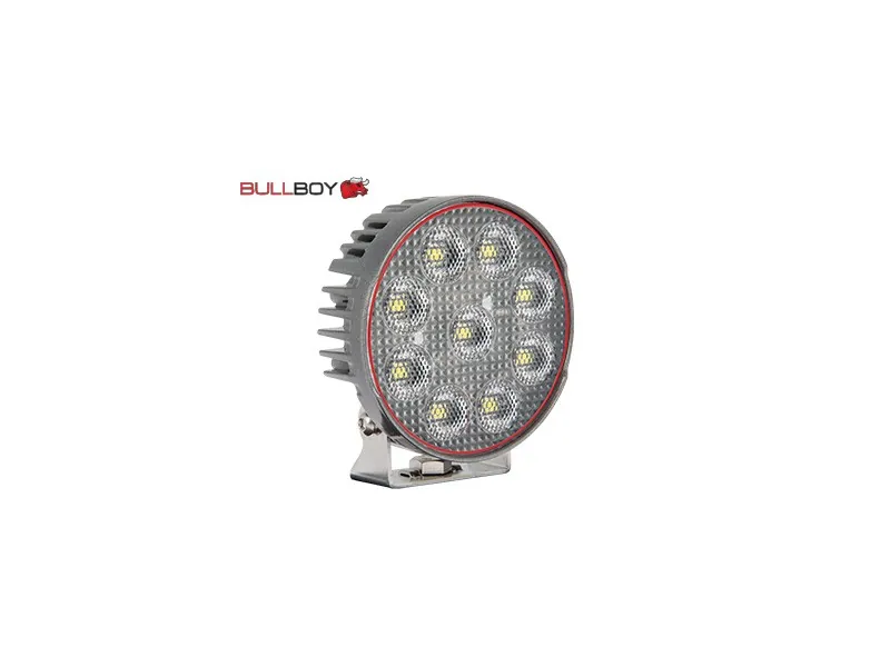 Bullboy rundt LED-arbejdslys 54W 8100lm 12-36V - Ledekstralys.dk