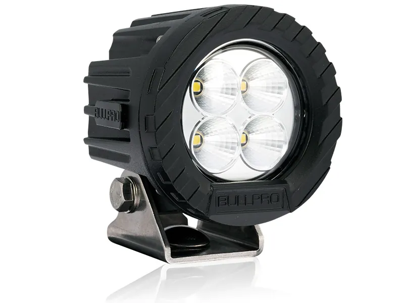 BULLPRO LED Arbejdslys 36W 2500lm Spot 9-48V med DT-2 Kontakt - Ledekstralys.dk