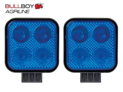 BULLBOY AGRILINE Blå Sprøjtelys LED 4x3W 10-30V - Par - Billede 2