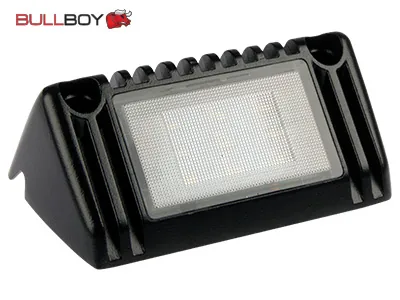 BULLBOY LED Scenelight 770lm 12-24V Arbejdslampe - Sort Aluminium - Ledekstralys.dk