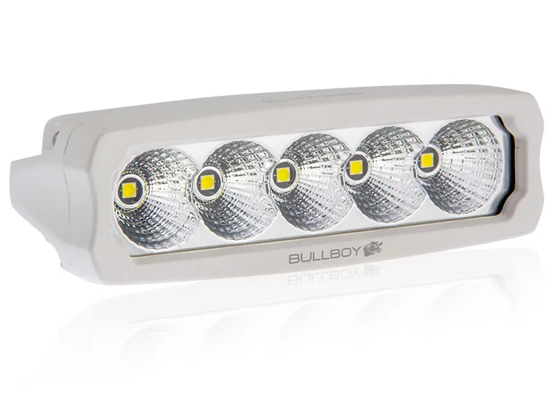 SAE LED Arbejdslys 25W 2250lm 9-36V Flood Beam med Deutsch-Stik - Ledekstralys.dk
