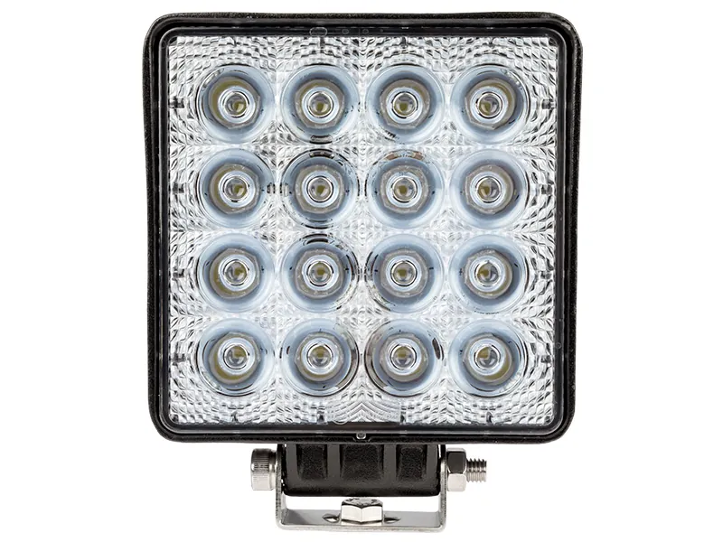 SAE LED Arbejdslys 16x3W 2880lm 9-36V Flood Light med R10 Godkendelse - Billede 2
