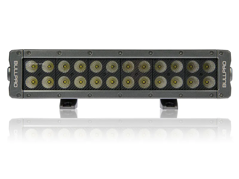 BULLPRO LED Arbejdslys Panel 14400lm 10-30V - 24x5W Osram Curved Flood - Billede 2
