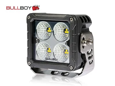 BULLBOY LED Arbejdslys 12x5W Osram - 4680lm - 10-30V - Opvarmet Linse - Billede 4