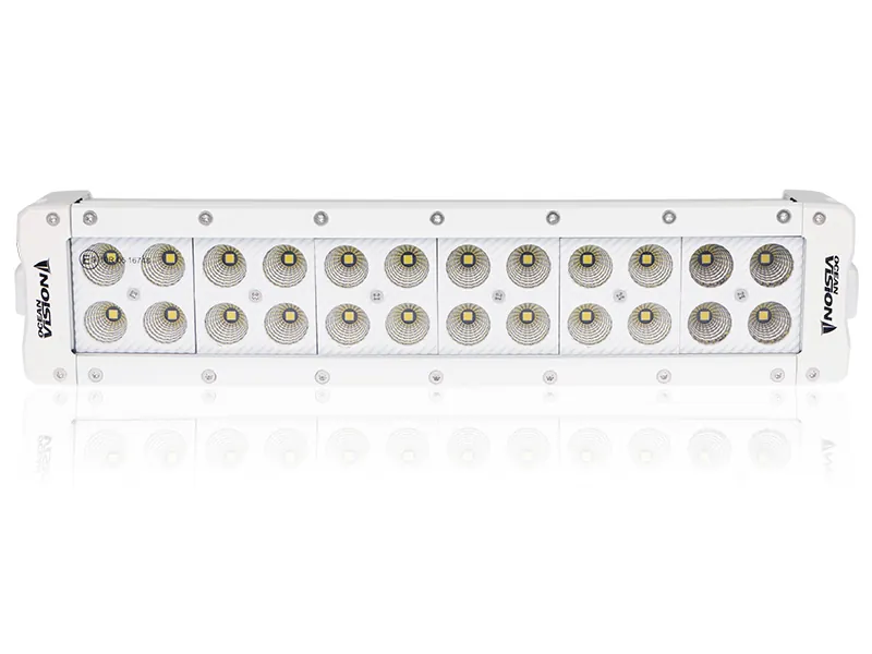 Ocean Vision LED Arbejdslys Panel - 14400lm, 24x5W Osram, 10-30V, Flood Beam - Billede 3