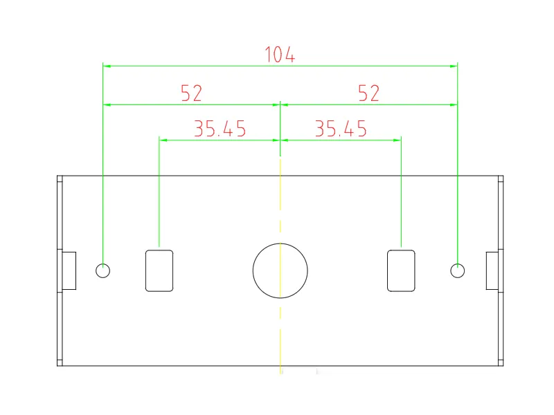 Axixtech M36 Clamp Base - Justerbar Klemmebeslag til Stroboskoplys, Sort Metallisk - Billede 2