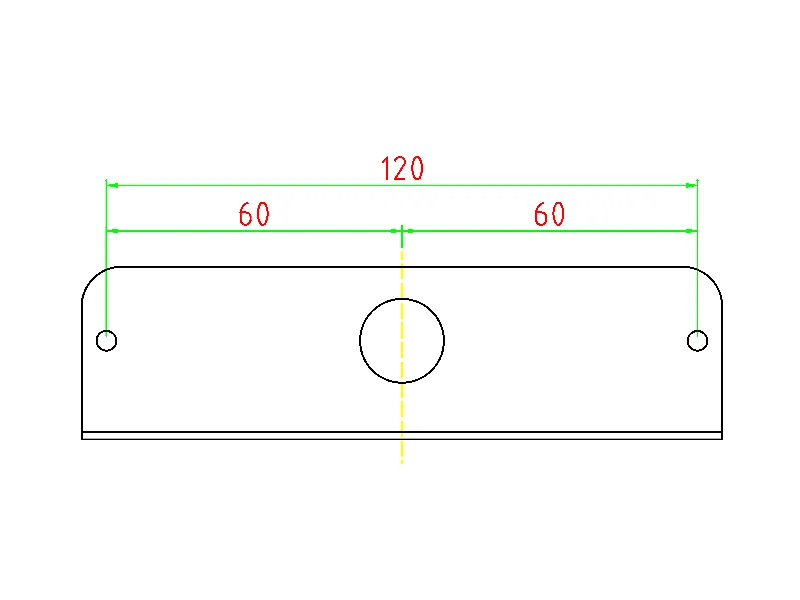 Axixtech Clamp Base Klemmebeslag til MS6/MS6V Signallys - Metal Sort - Billede 2