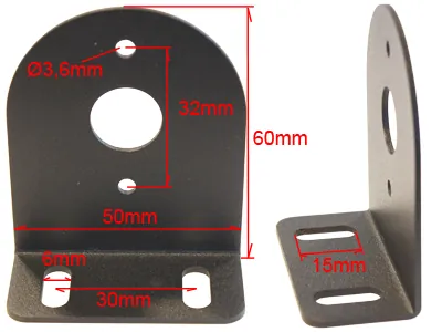 Montagbeslag L-profil til LED stroboskoplys 1603-300548 og 1603-300549 - Ledekstralys.dk