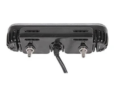 LED Horisontal Advarselslys 12-24V Ravgul med 10 Blinkmønstre og ECE R65 Godkendelse - Billede 2