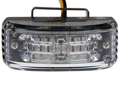 AXIXTECH LED Horisontal Advarselslampe 11-30V Amber 16 Blinkmønstre - Billede 7