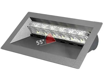 Windshield Shroud Kit til ES6 Blitzlamper - Monteringssæt med Selvklæbende Tape - Billede 2