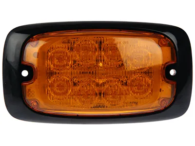 AXIXTECH LED Advarselsblink Amber 12-24V - 16 Blinkfunktioner ECE R65 - Billede 2
