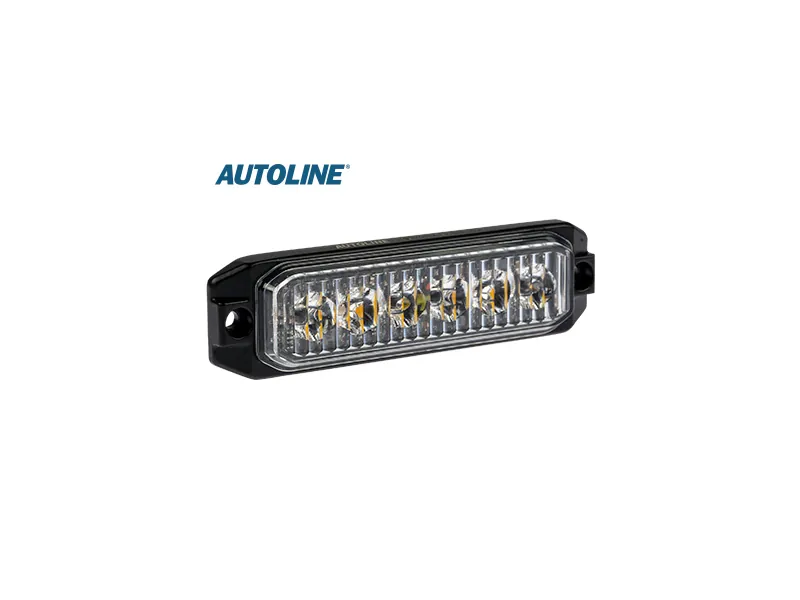 Autoline LED-blitzlys gult R65 12-24V 120 x 32 x 13 mm - Billede 2