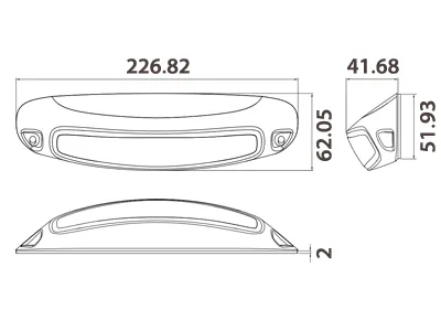 Scene SL209 LED Arbejdslys 6xLED 1460lm 12-24V Aluminium - Billede 4