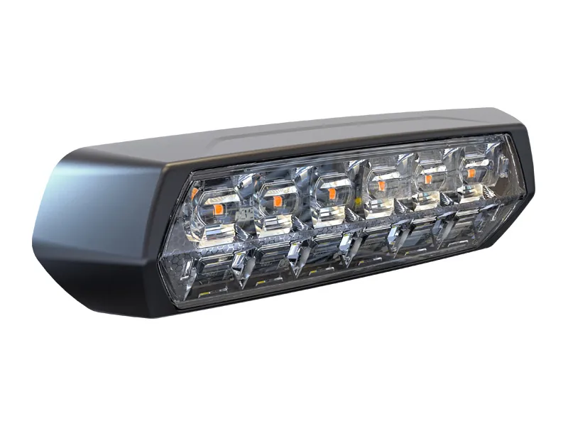 AXIXTECH LED Advarselslys & Arbejdslys 12-24V 1700lm - Dobbelt Funktion - Billede 2