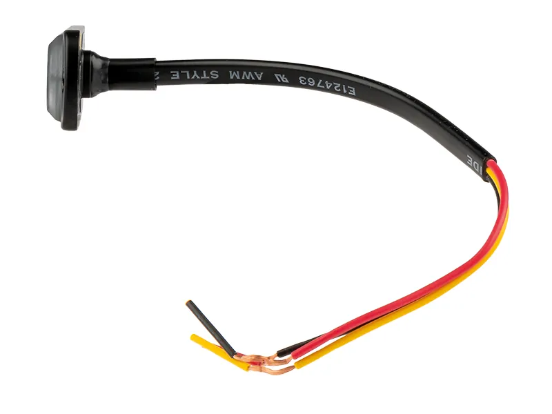 Optibeam Dark Phantom LM6 LED Stroboskoplys Gul 12-24V 29 Blitzmønstre - Billede 4