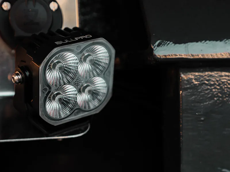 BULLPRO BULLY 3000 LED Arbejdslys - 3700 Lumen, 12-48V, 8x Osram LED - Billede 7