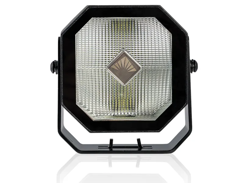 OPTIBEAM OCTAX 5.0 LED Arbejdslys - 5500 lumen, 9-36V, 90x90mm - Billede 2