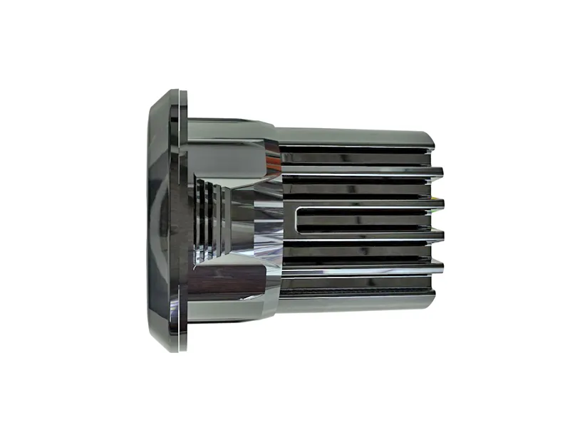 AXIXTECH LED Signallys Dobbelt Farve Rød/Amber 12-24V - Kompakt Stroboskoplys - Billede 4