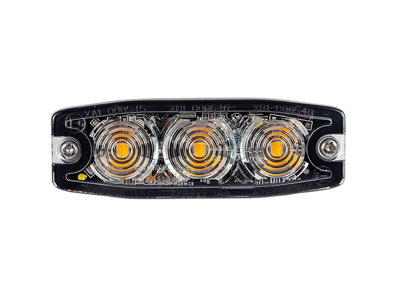 Axixtech LED-blitzlys gult R65, selvklæbende, 12-24V - Billede 2