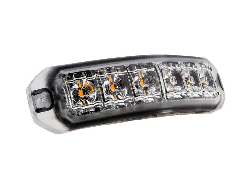 Optibeam FLEX LM6 Fleksibelt Advarselslys 12-24V - 6 LED Stroboskop - Ledekstralys.dk