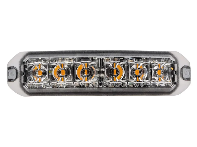 Optibeam FLEX LM6 Fleksibelt Advarselslys 12-24V - 6 LED Stroboskop - Billede 2